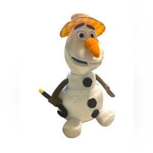 JUST PLAY 32035 Disney's Frozen 12" Plush Singing Olaf Snowman Doll NEW